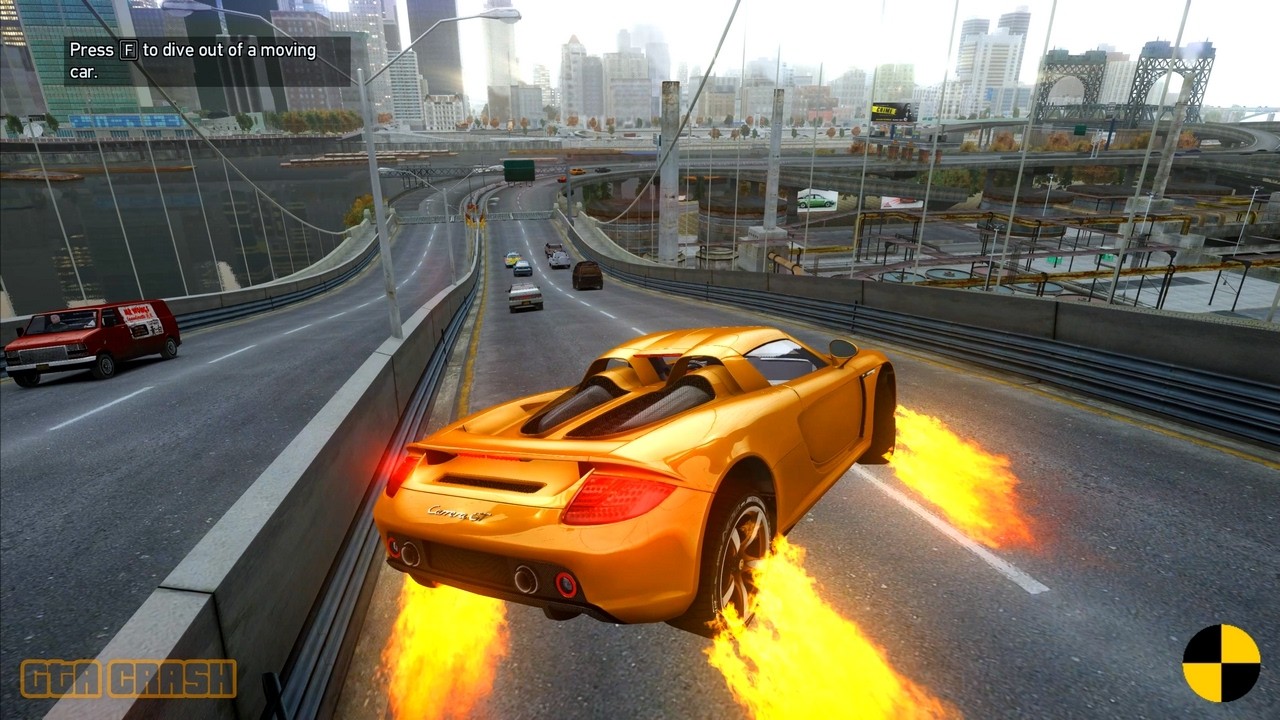 GTA 4 CRASH TESTING REAL CAR 737