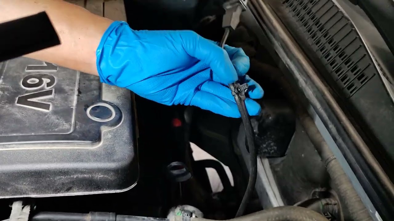 crankshaft position sensor replaced in a 2009 Hyundai sonata 4 cylinders my bro ricardin did the job