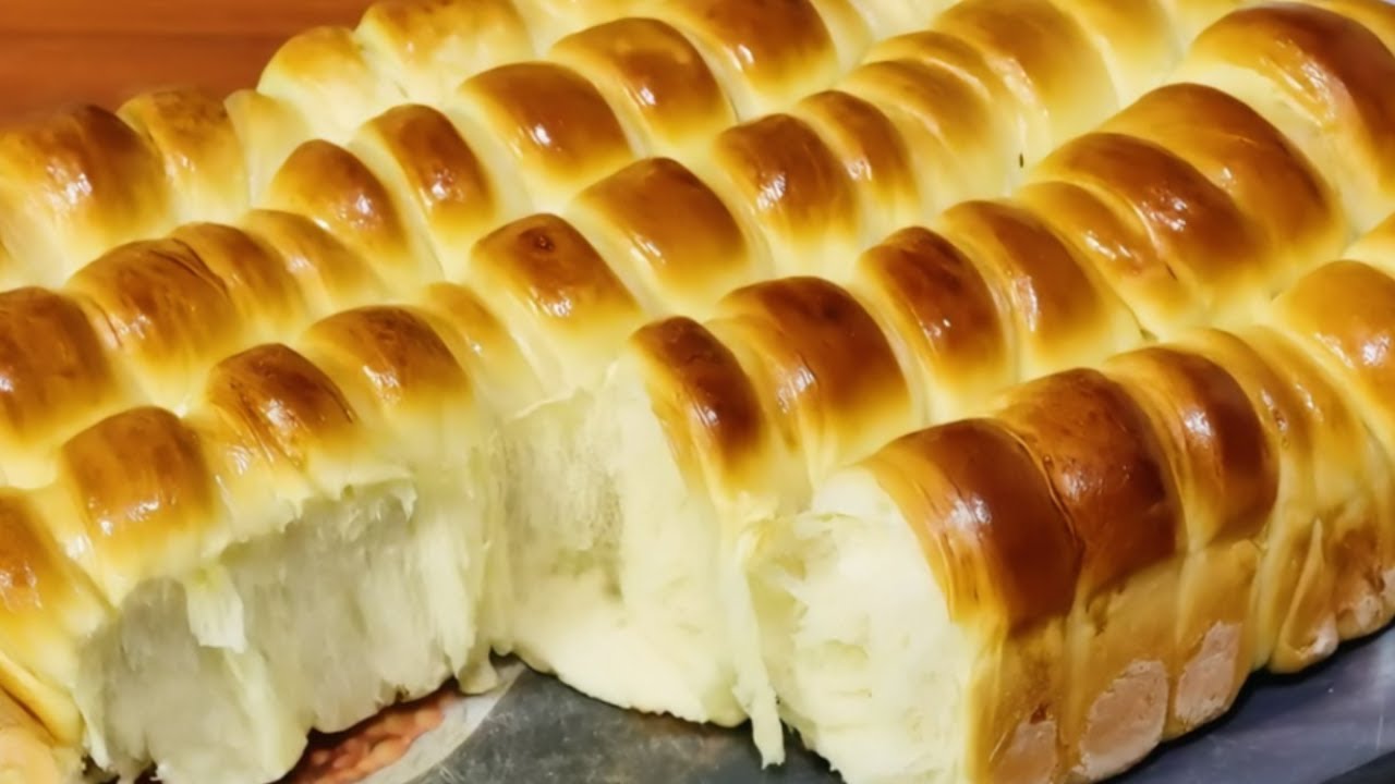 PÃO ALGODÃO CASEIRO – Fofinho, macio e perfeito para o café da manhã ou lanche!