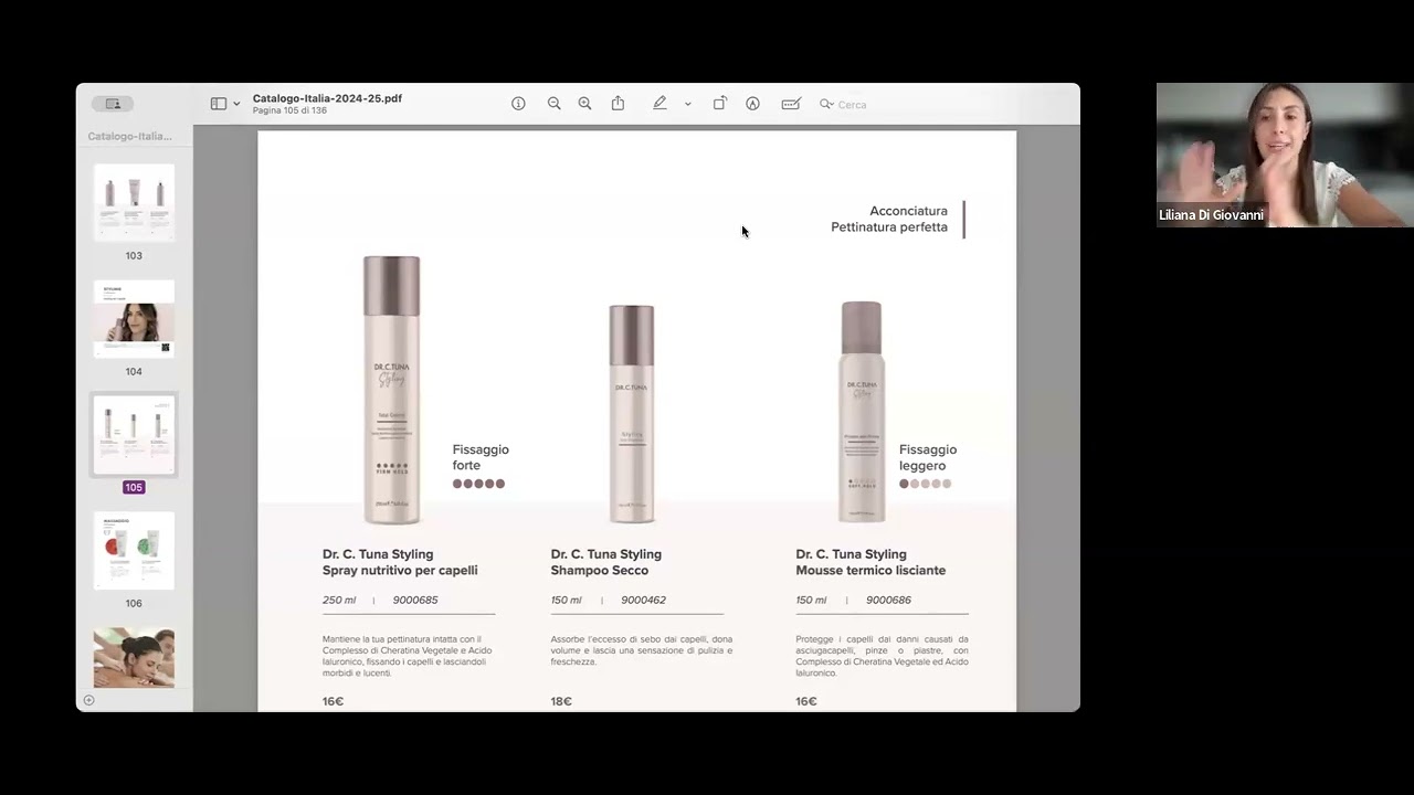 Laboratorio prodotti haircare