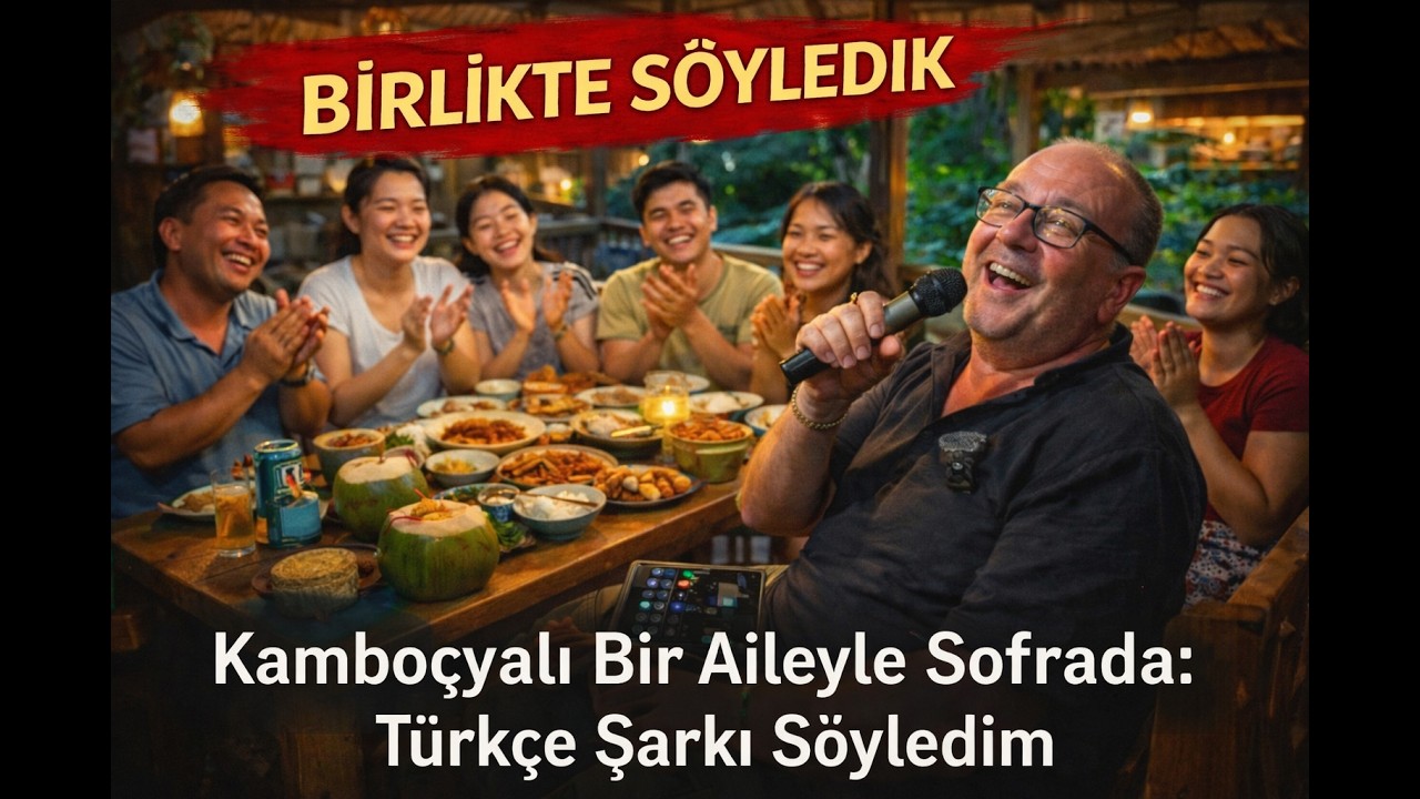 Geleneksel Khmer Mutfağı Eşliğinde Kareoke Gecesi!  #siemreap #kamboçya 