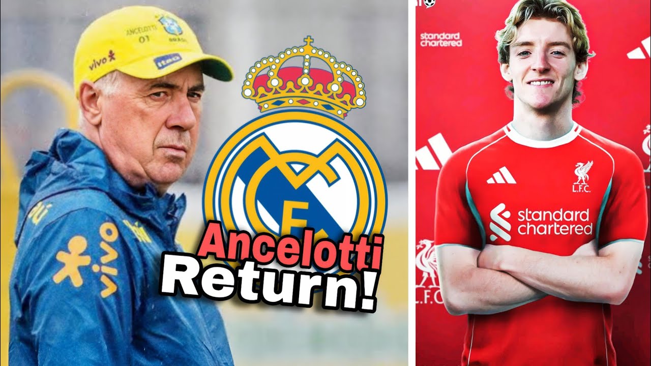 🚨 SHOCKING! Ancelotti RETURN to Real Madrid ⚪🔥 | Gordon On His Way to Liverpool 🔴