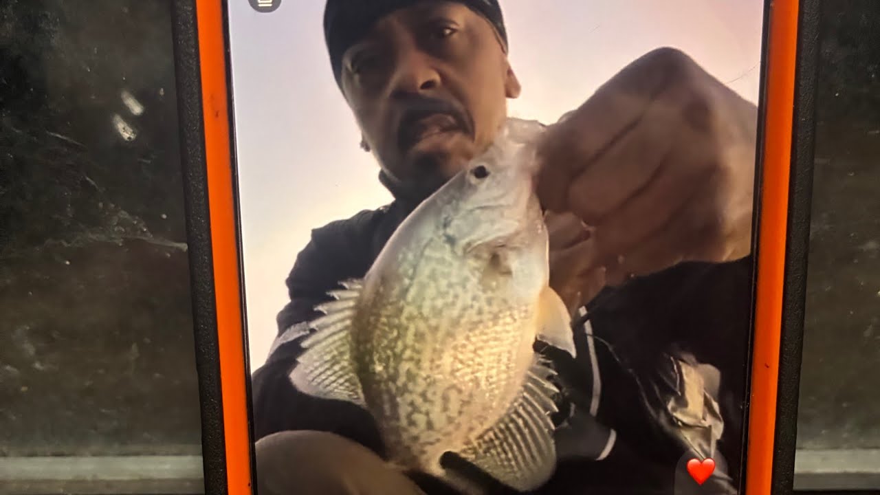 Cletus Clearlake is after a crappie bite!!!
