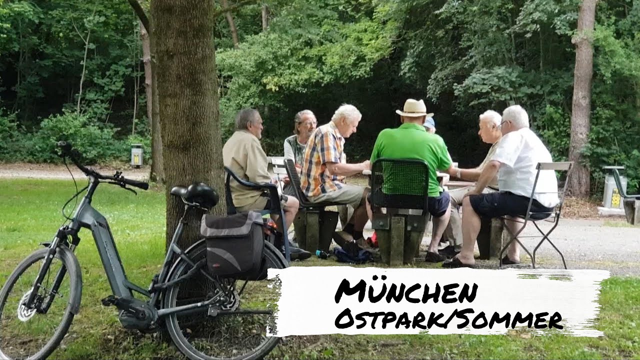 Sommerimpressionen im Münchner Ostpark