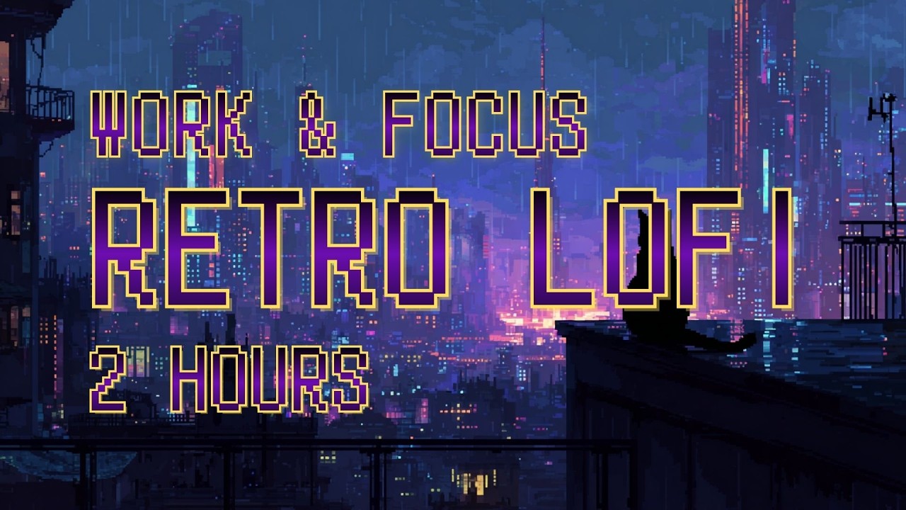 90's Retro Game BGM for Work — Midnight Save Point 35
