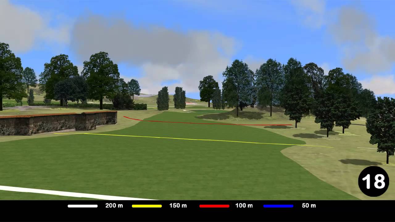 Hål 18 Åtvidabergs Golfbana
