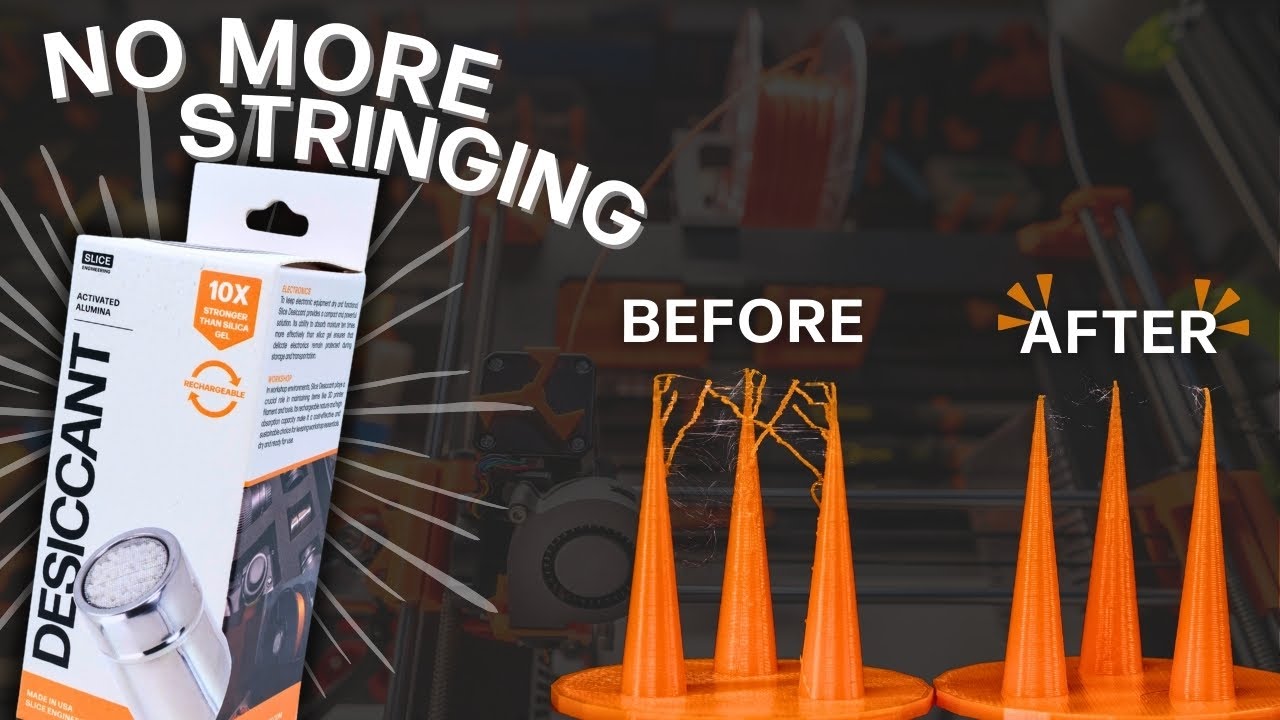 Как улучшить качество 3D-печати l Осушитель для сушки филамента от Slice Engineering