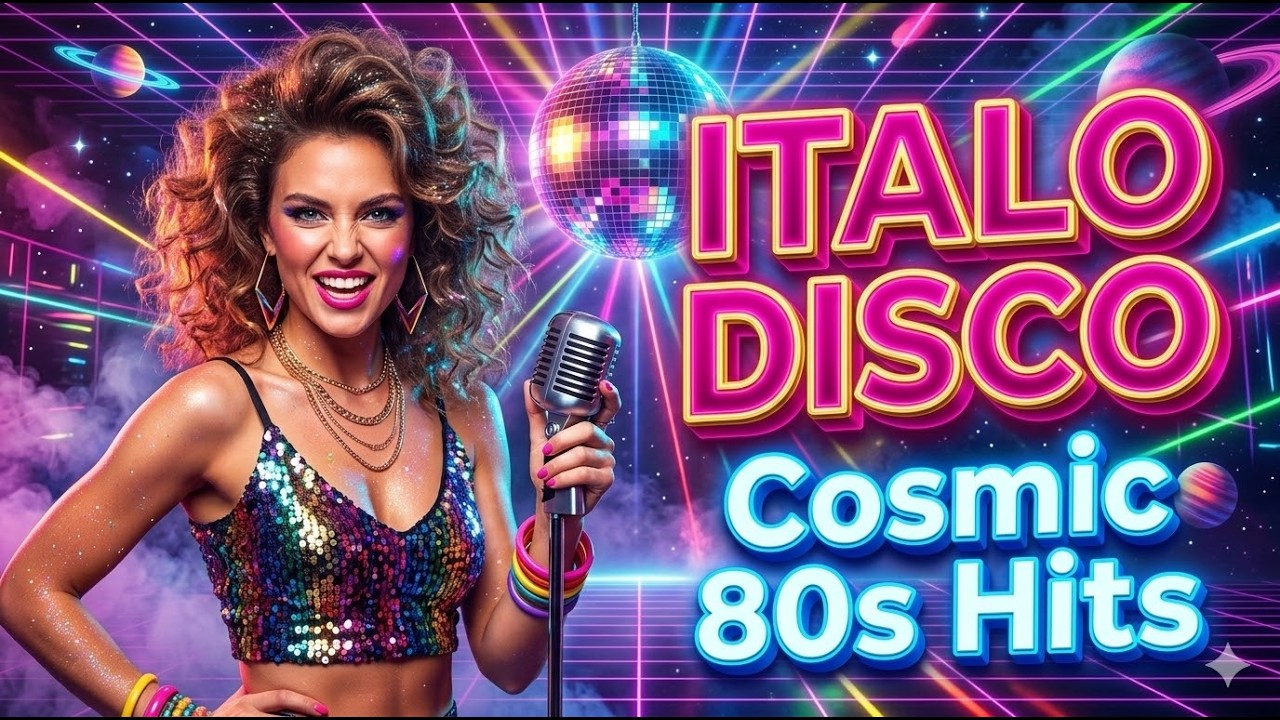 SPACE ITALO DISCO 🌌 Galactic Synthesizer Journey 🪐 Cosmic 80s Hits