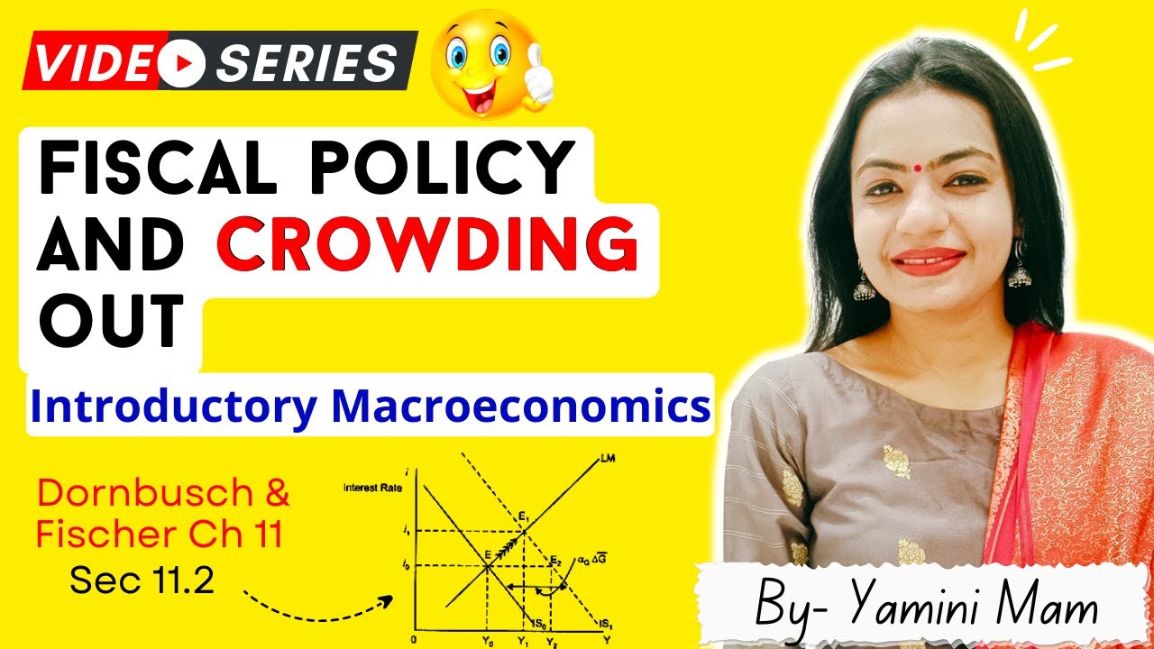 Fiscal Policy & Crowding out in IS LM Model by Yamini Mam