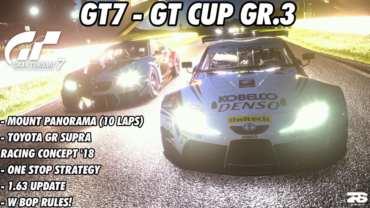 Gran Turismo 7 - GT Cup Gr.3 (Mount Panorama) | Toyota GR Supra Racing Concept '18 (1.63 Update)