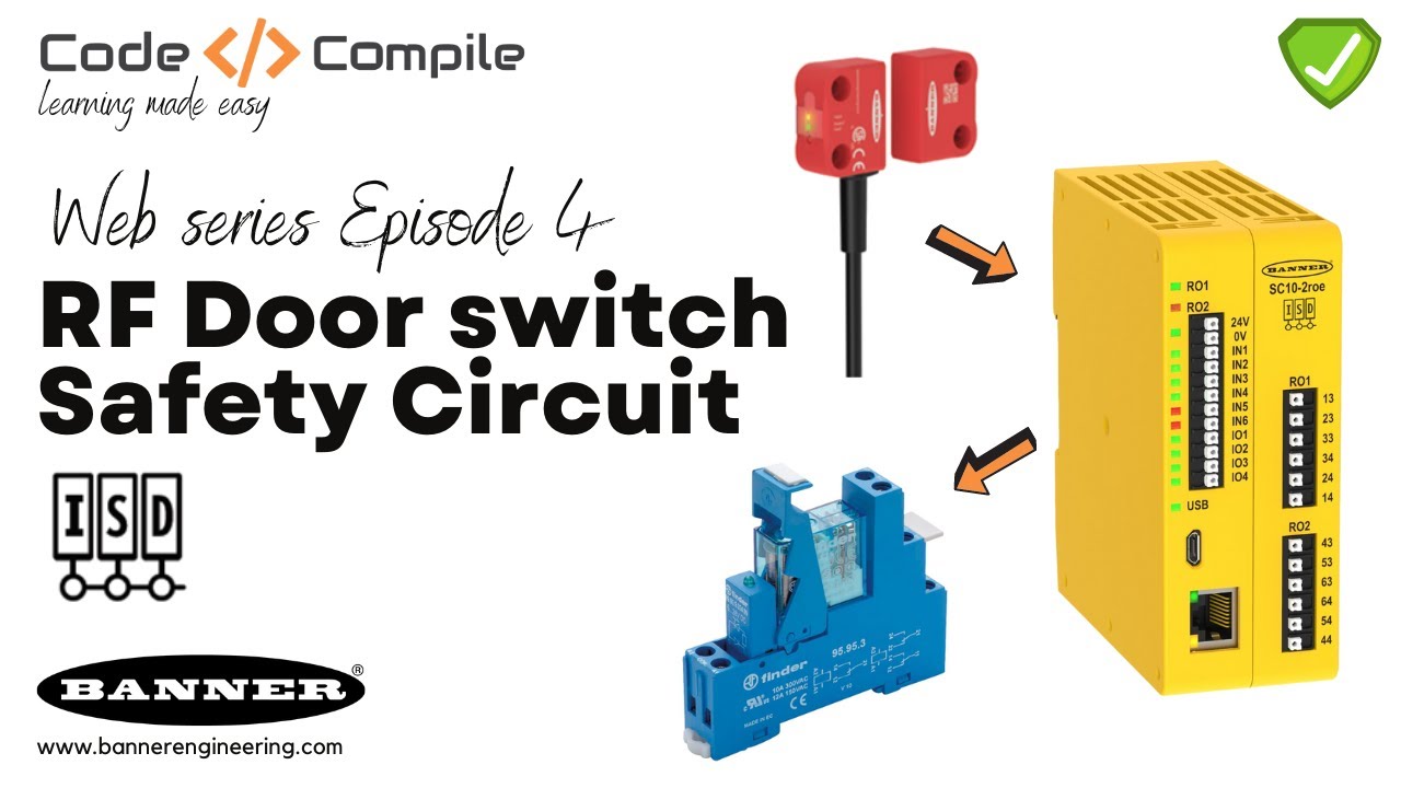 Episode 4- RF door switch safety circuit with SC10