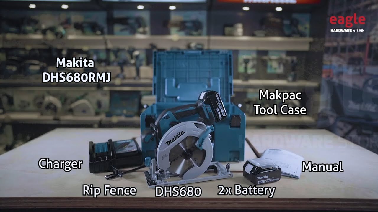 [41] Makita DHS680RMJ Open Box - Presented By Eagle Hardware Store Malaysia