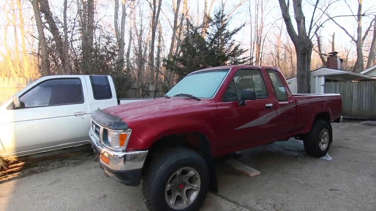 How to change the fuel pump in Toyota pickup