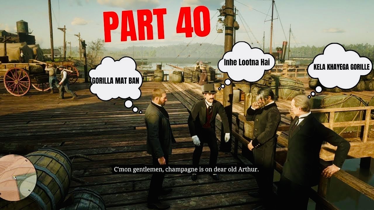 RDR 2 Part 40: Riverboat Heist: Poker, Chaos & Escape
