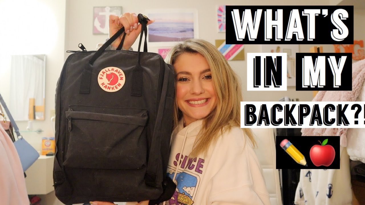 WHAT'S IN MY BACKPACK?! *College Edition*