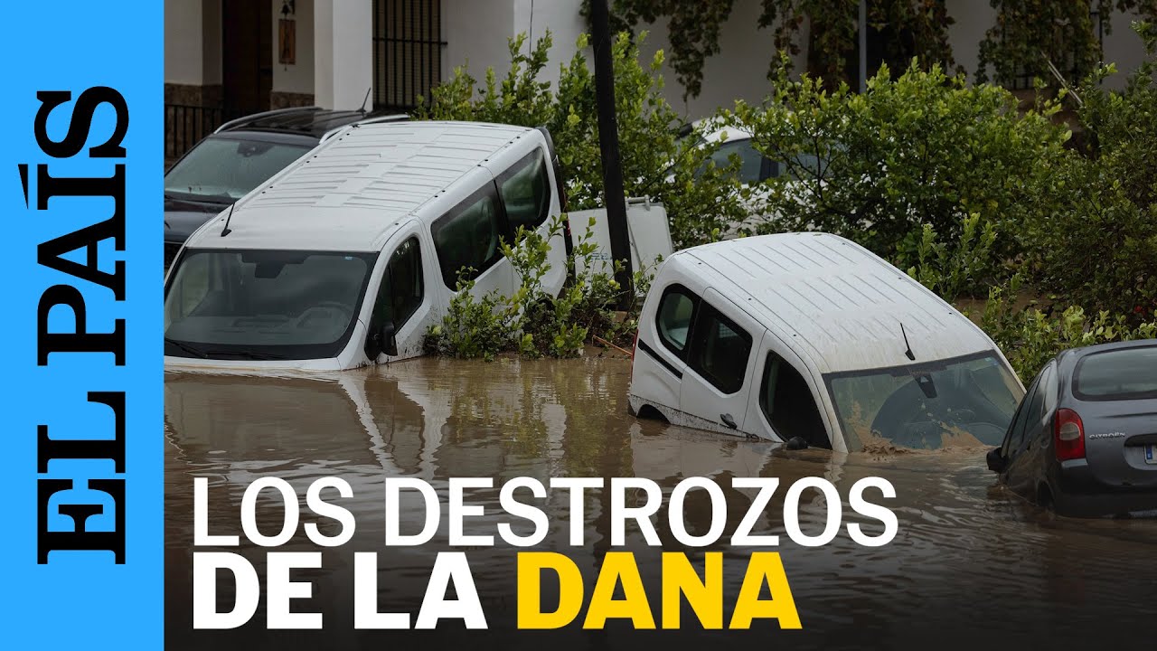 DANA EN ESPAÑA | El temporal provoca inundaciones, desbordamientos, carreteras cortadas | EL PAÍS