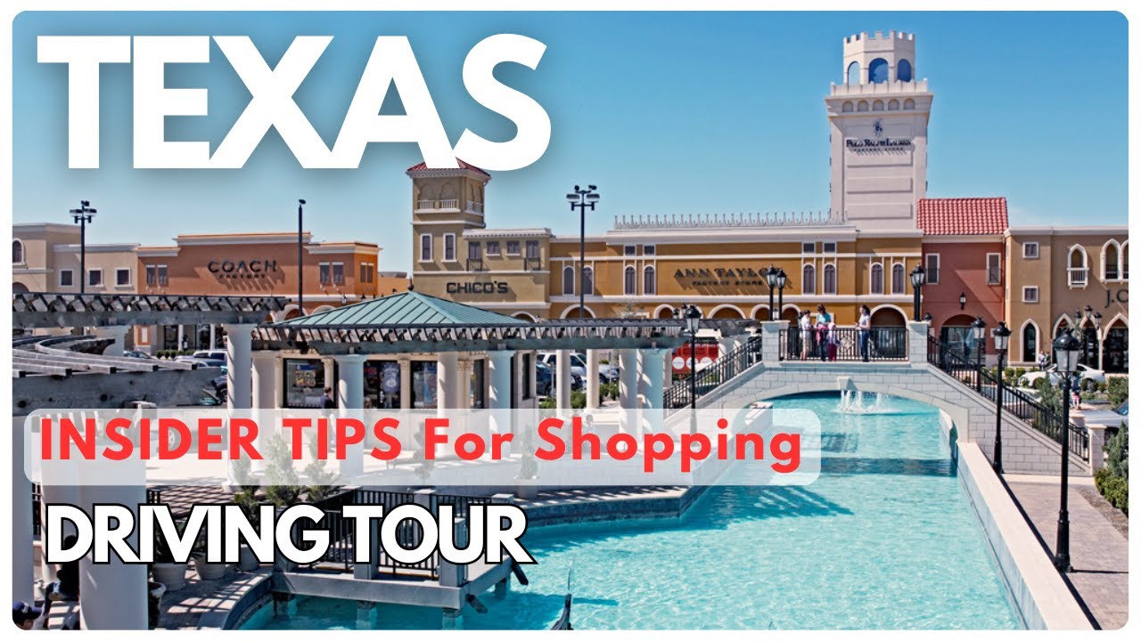 Biggest shopping mall in Texas - San Marcos Outlets, TX