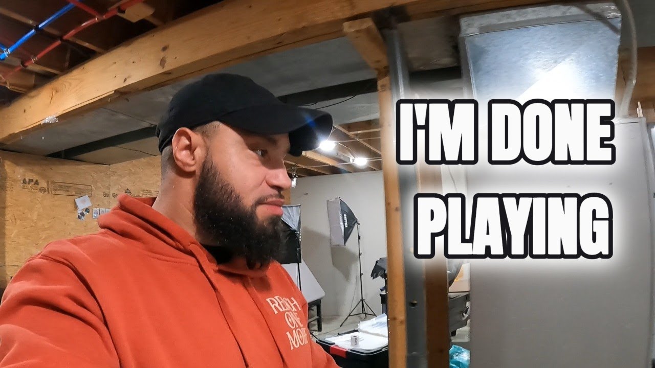 I'm done playing around