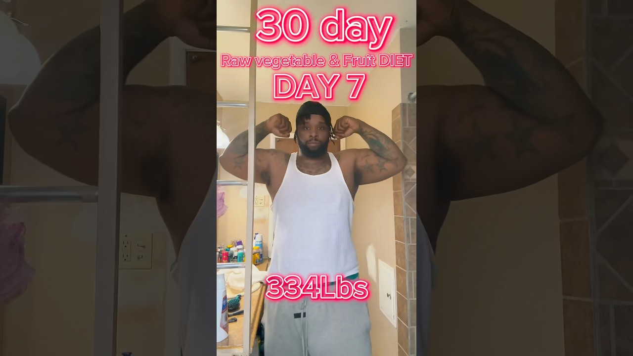 30 DAY RAW VEGETABLE & FRUIT DIET | DAY 7 | WEIGHT LOSS JOURNEY #weightlossjourney #fruitfast