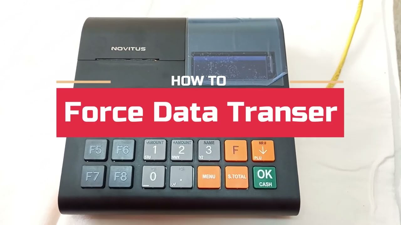 Novitus Link | Force Data Transfer to KRA Servers