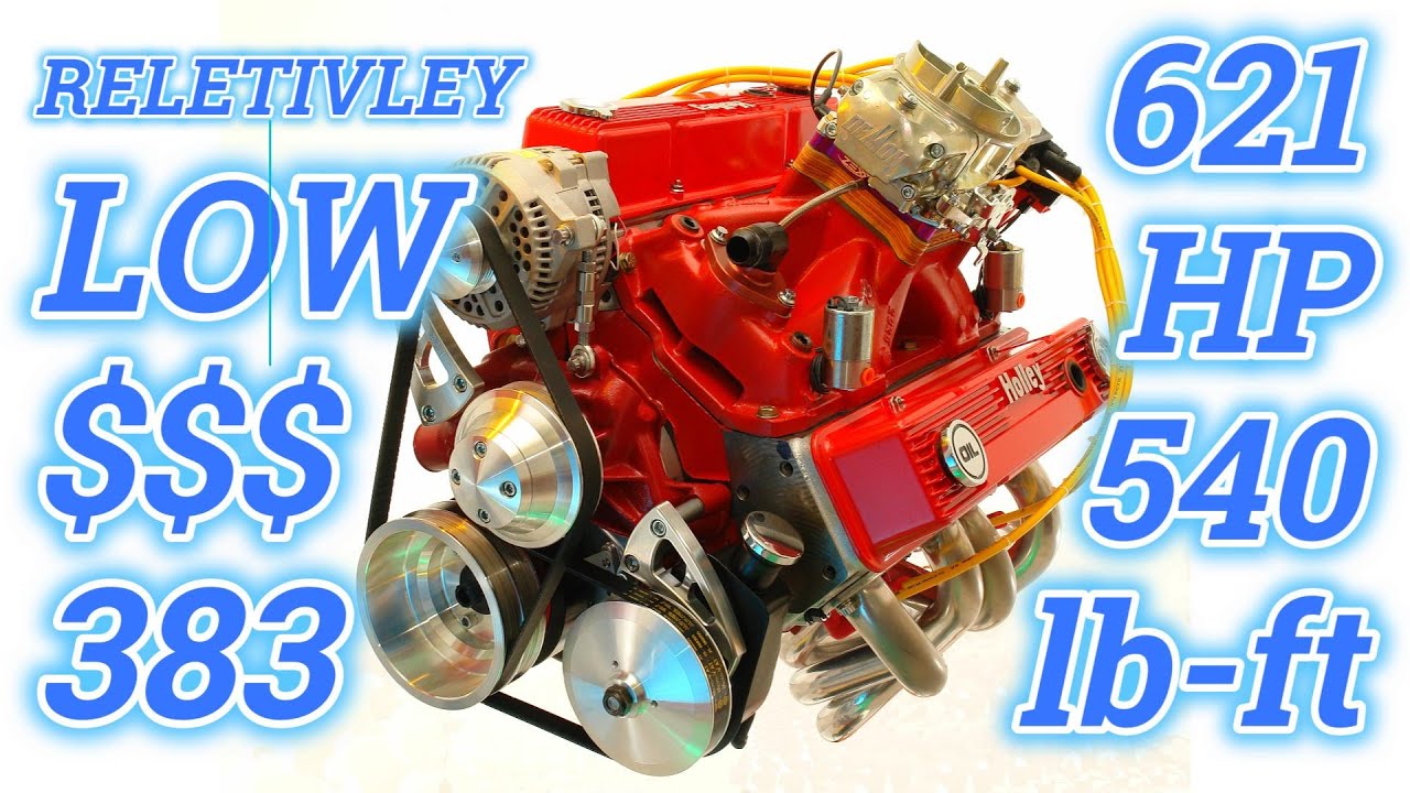Race winning low buck 383 SBC build.