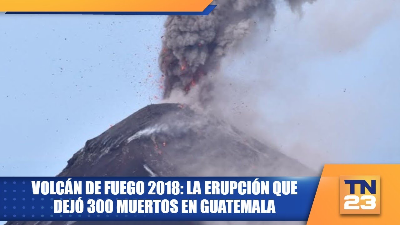 Volcán de Fuego 2018: La erupción que dejó 300 muertos en Guatemala