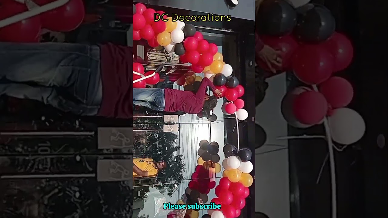 Simple balloon decoration ideas