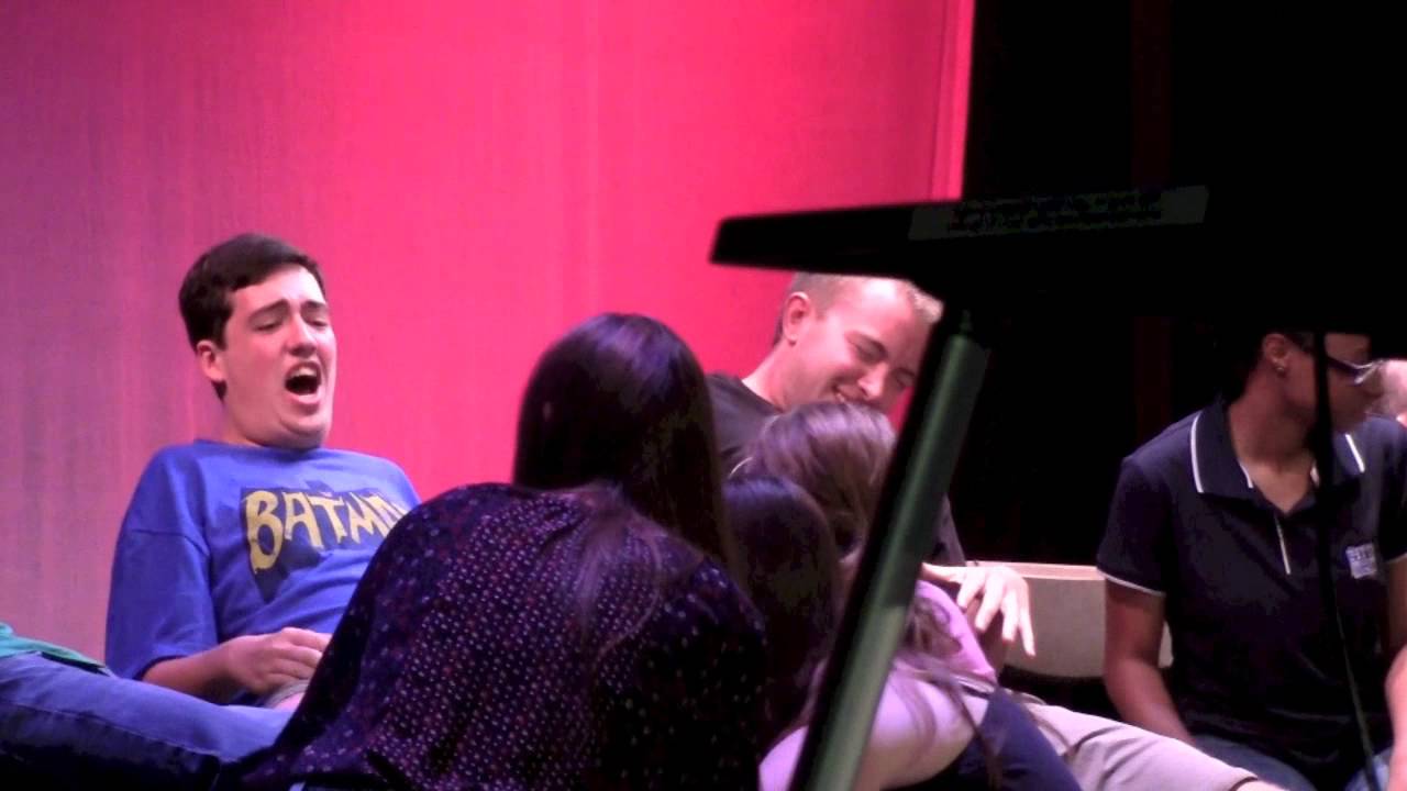 College Hypnotist Pregnant Men Surprise!