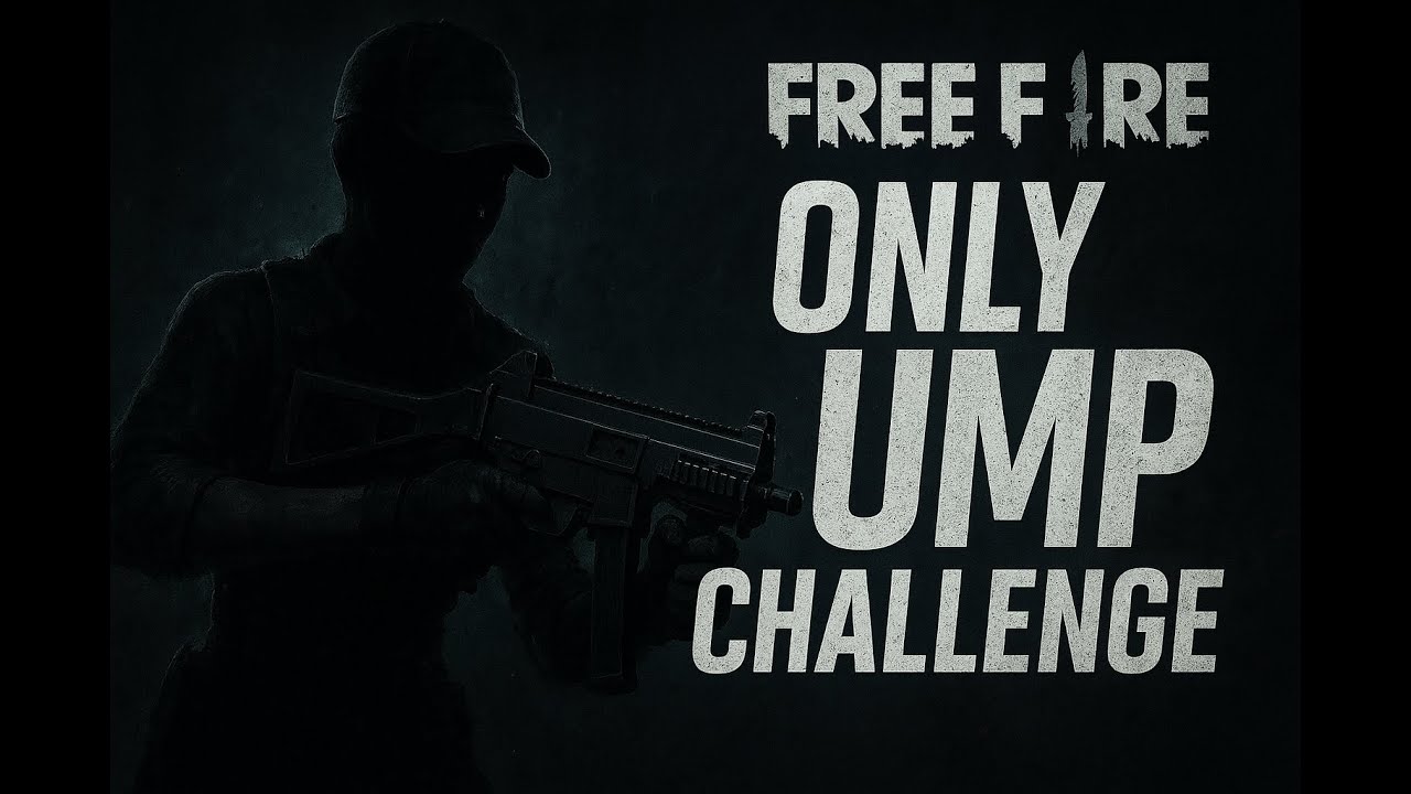 🔥Only UMP 🔫 gun challenge unexpected clutch | only UMP challenge