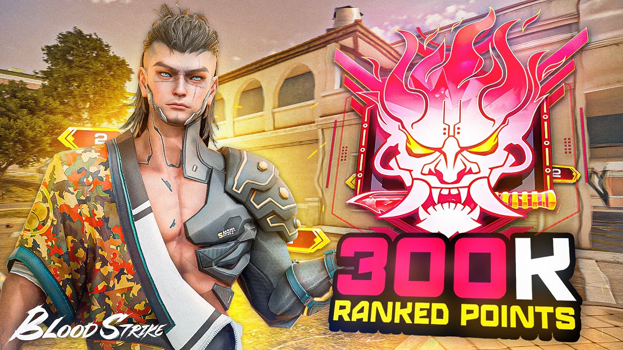Reaching 300,000 POINTS in RANKED BATTLE ROYALE (Blood Strike)
