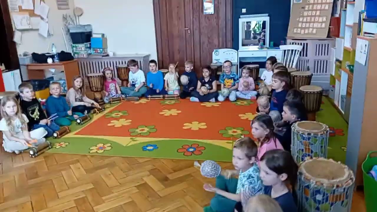 Rytmika dla dzieci - muzyką Afrykanskie!
