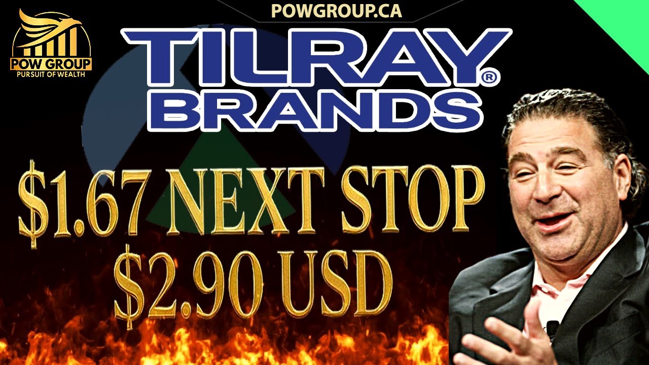 Tilray $1,67 Следующая остановка $2,90USD, Трамп сигнализирует о реформе, прогноз цены TLRY