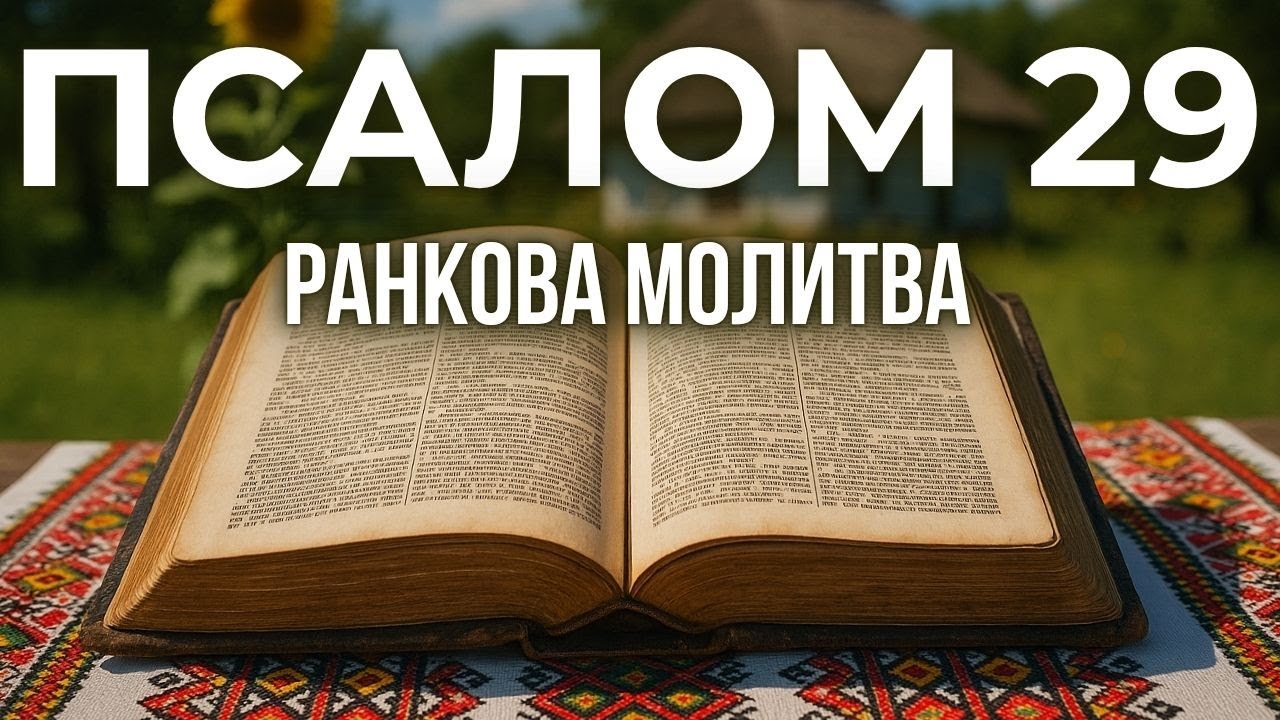 8 лютого  ПСАЛОМ 29 - Дякуйте Богу за все!
