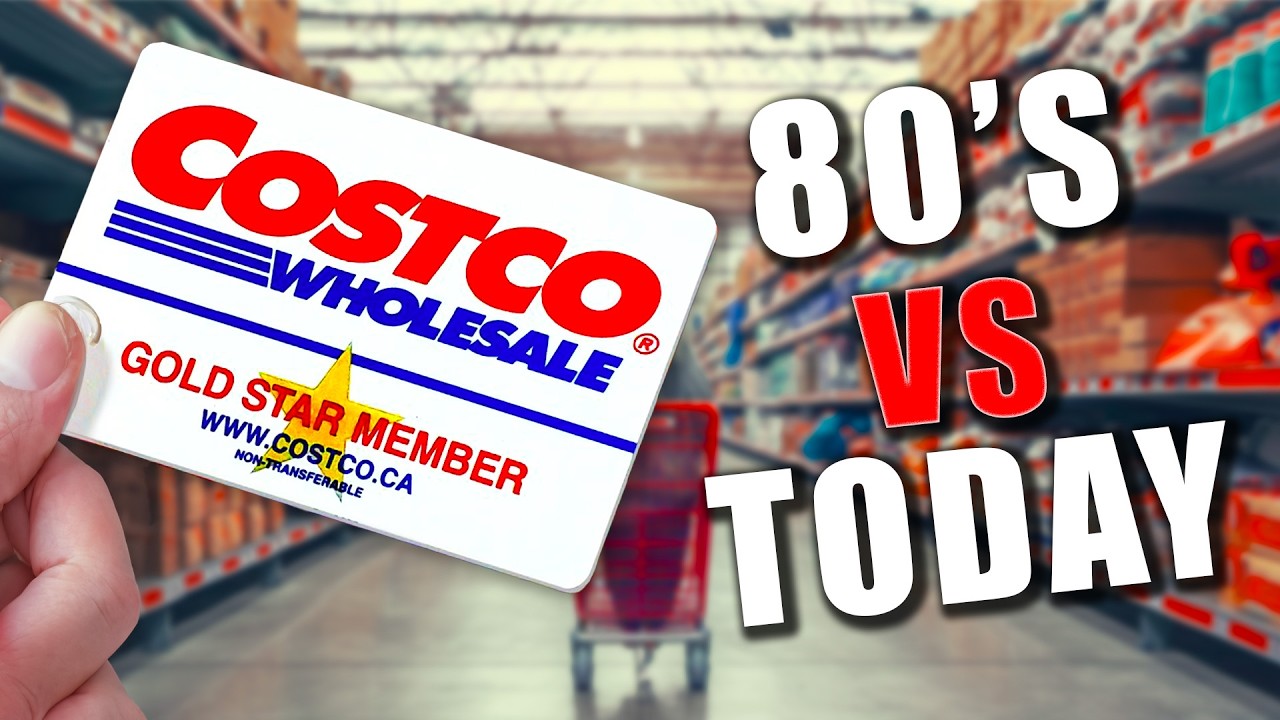 Costco in the 1980's VS Today!