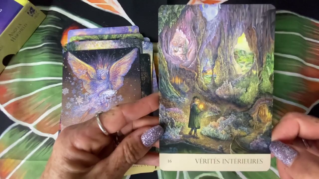 Review oracle murmure de la nature de Angela hartfield et Joséphine wall