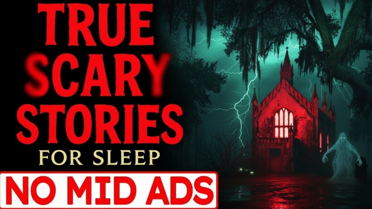 NO ADS 🛑 2 HOURS of TRUE Scary Stories for Sleep | Rain Sounds | Black Screen |  Ep.17