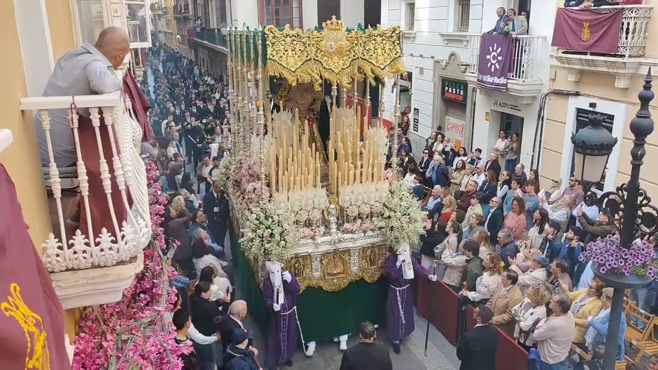 SEMANA SANTA CÁDIZ 2025 LUNES SANTO: NUESTRA SEÑORA DE LA ESPERANZA