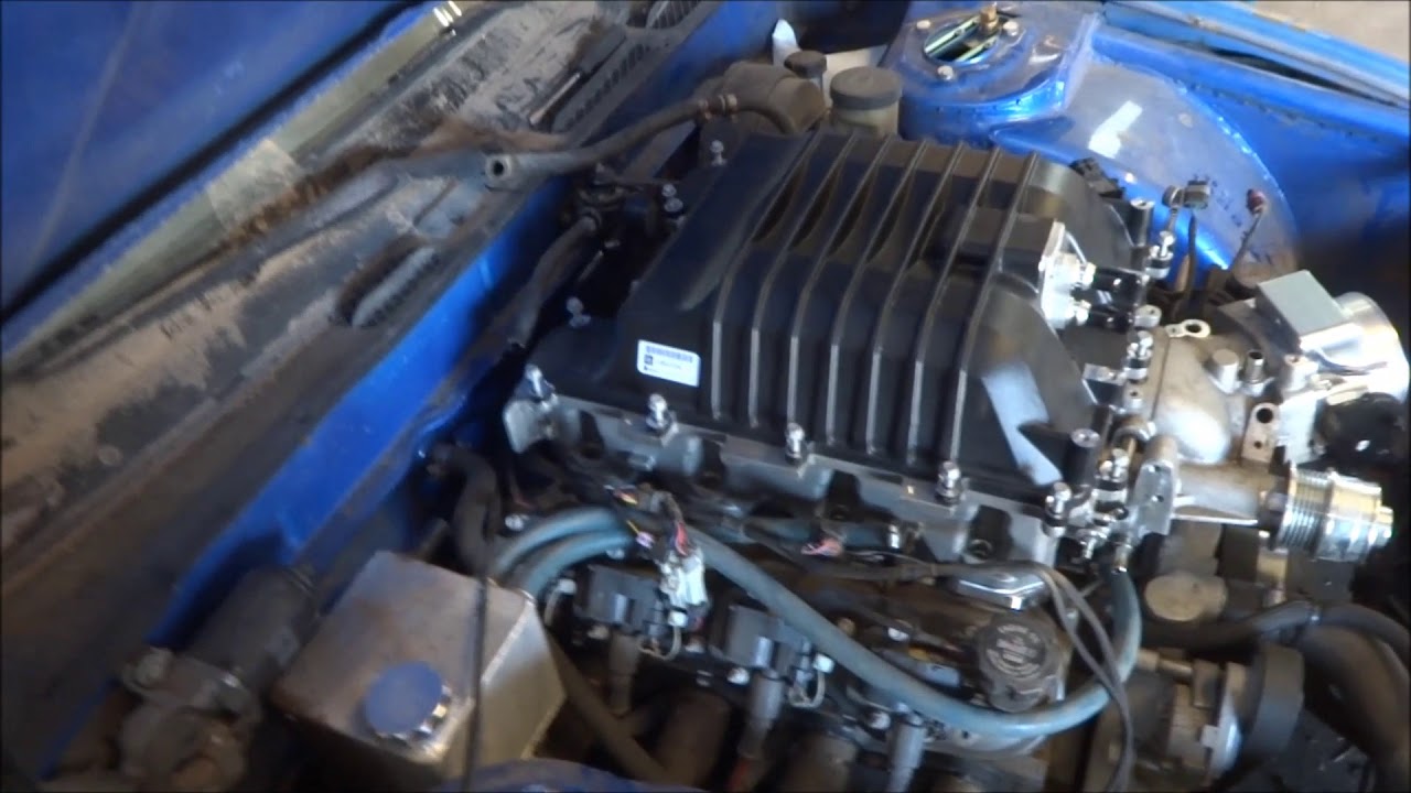 LSA SUPERCHARGER INSTALL LS1 LS6 CATHEDRAL PORT