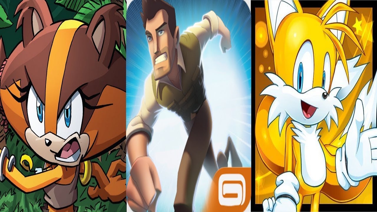 Sonic Dash 2 Sonic Boom Sticks VS Danger Dash VS Sonic Boom Tails | Android iPad iOS Gameplay