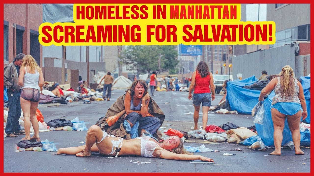 Manhattan HOMELESS HELL'S 2025: Chaos, Drugs and Despair - Documentary