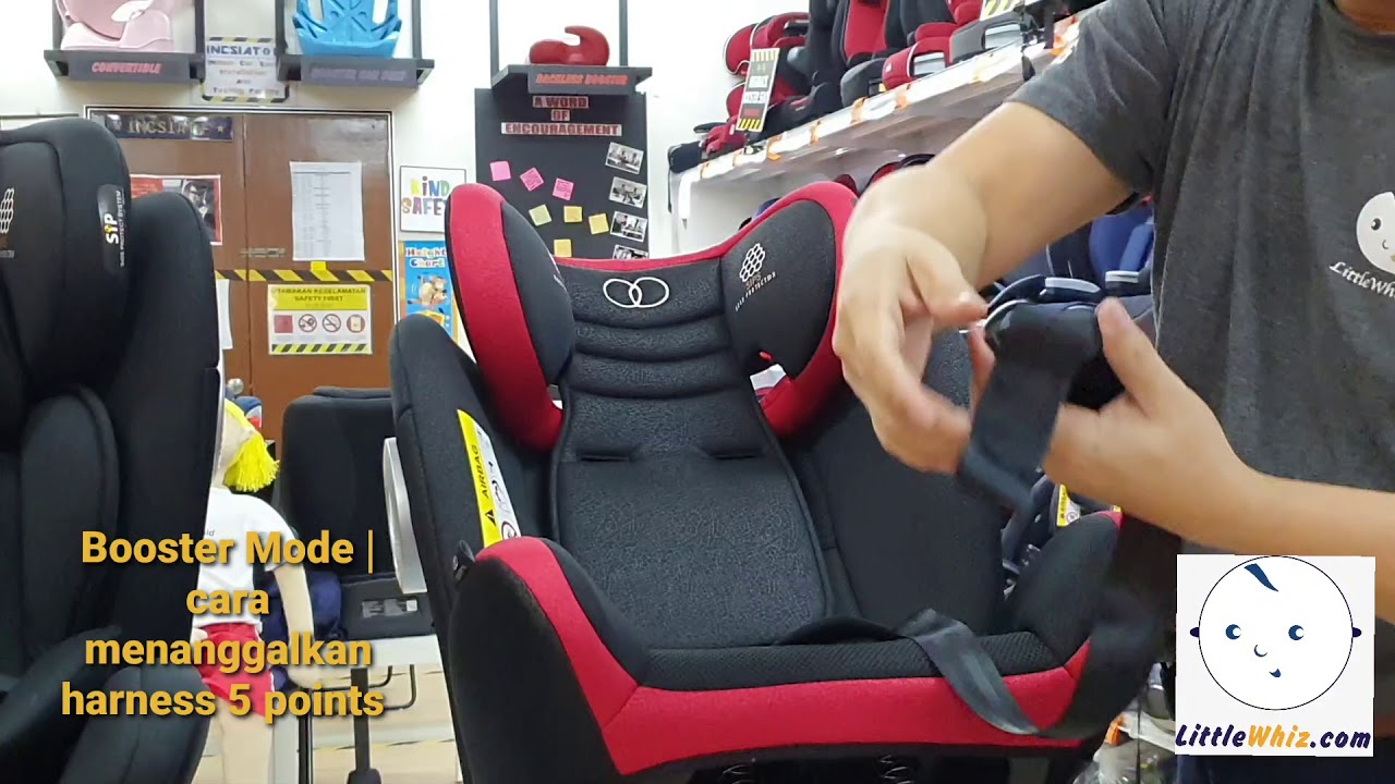 How to Remove Harness for Koopers Lambada Convertible Car Seat | LittleWhiz.com