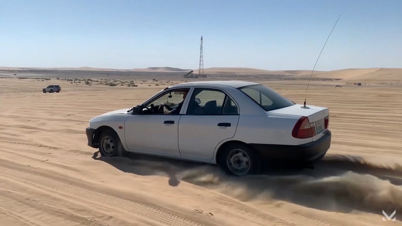 اللانسرغيني تتحدى الصحراء ( فيديو قديم )