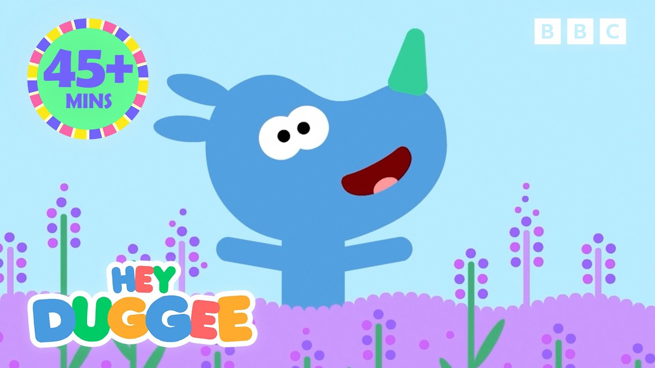 Outdoor Adventures for Toddlers! 🌳🌸 | Exploring Mega Marathon with Duggee | Hey Duggee