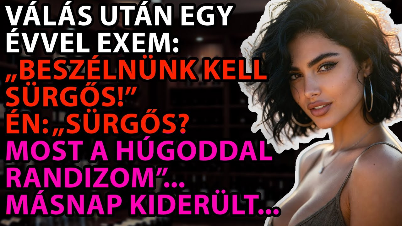 Egy évvel a válás után az exfeleségem azt írta  „Fontos lenne beszélnünk” – válaszom  „Majd máskor”