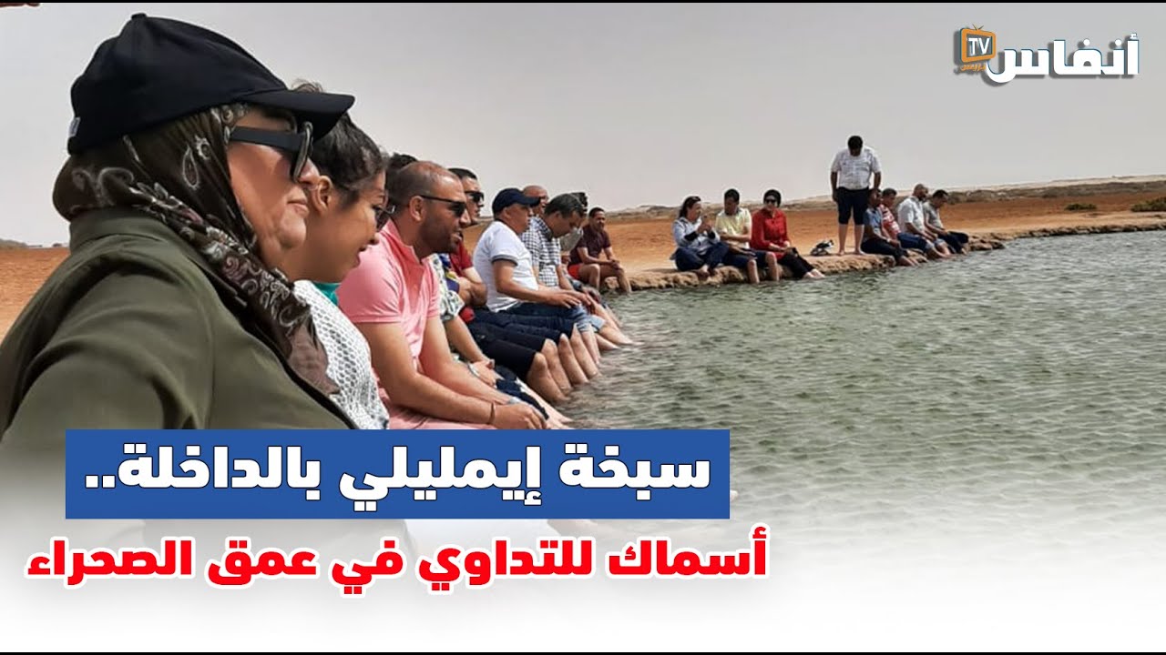 سبخة إيمليلي بالداخلة.. أسماك للتداوي في عمق الصحراء