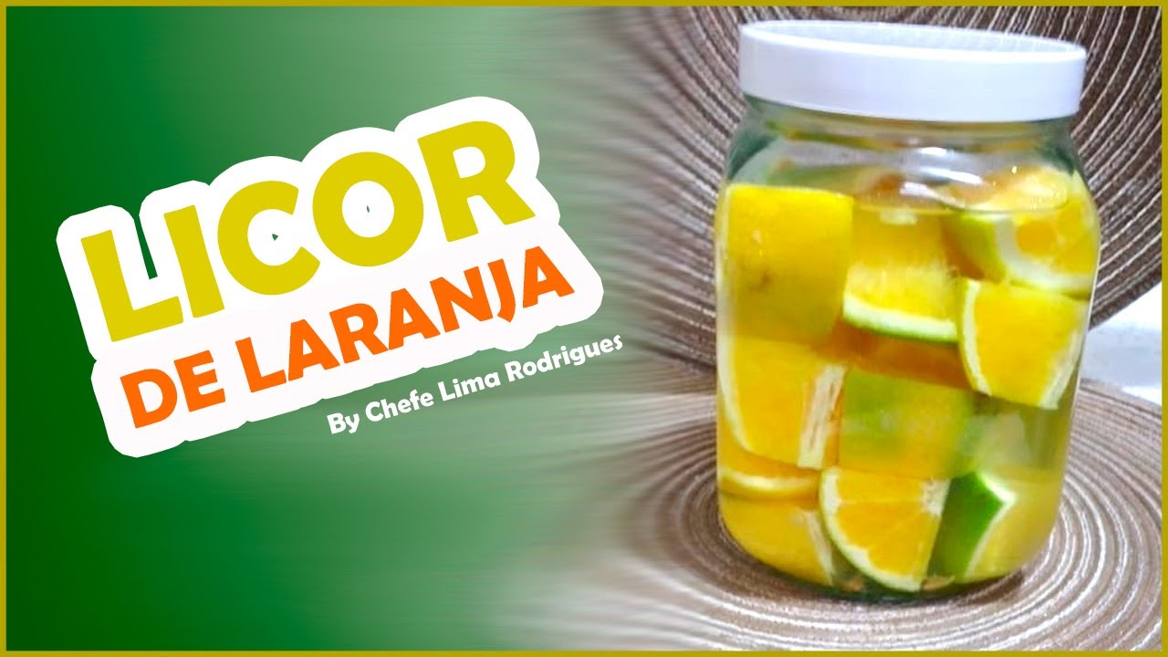 Receita - LICOR DE LARANJA