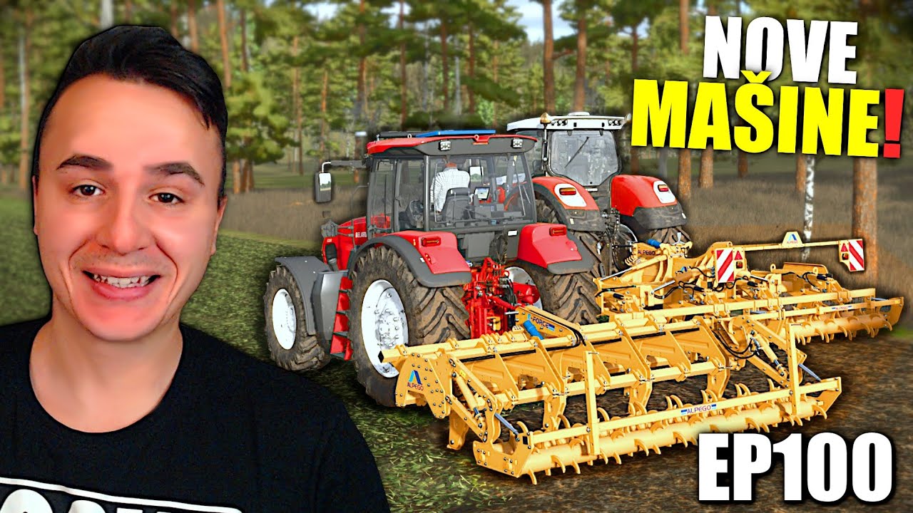 PODRIVACI ZEMLJE, BOLJE NEGO ORANJE!? | Farming Preživljavanje EP100 w/Djura