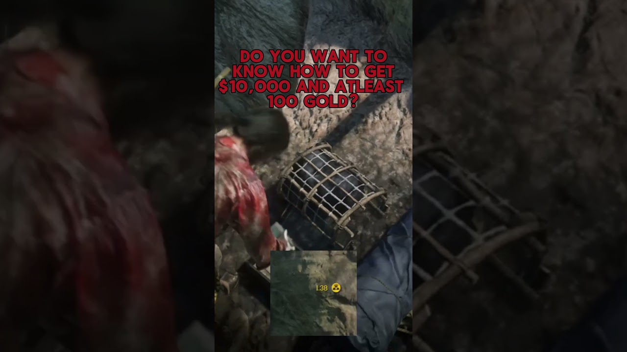 UNLIMITED MONEY AND GOLD GLITCH RDR2 RED DEAD ONLINE  #RDR2 #rdo