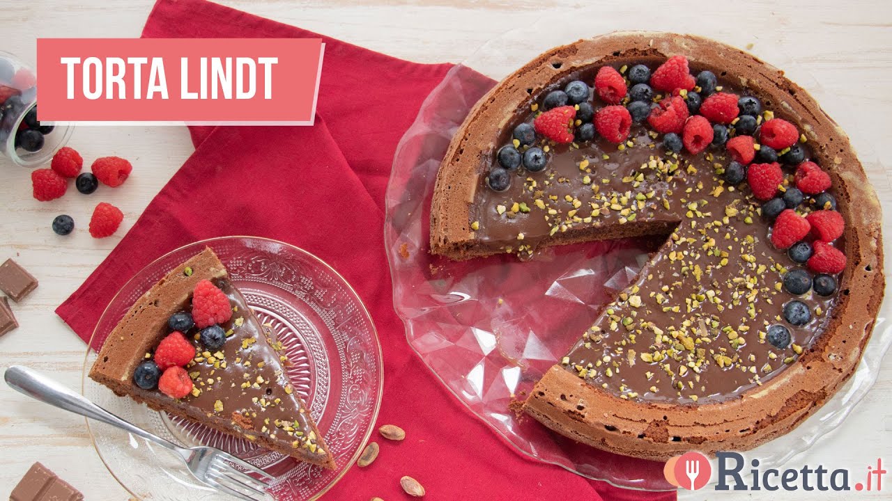TORTA LINDT (crostata morbida al cioccolato al latte )- Ricetta.it