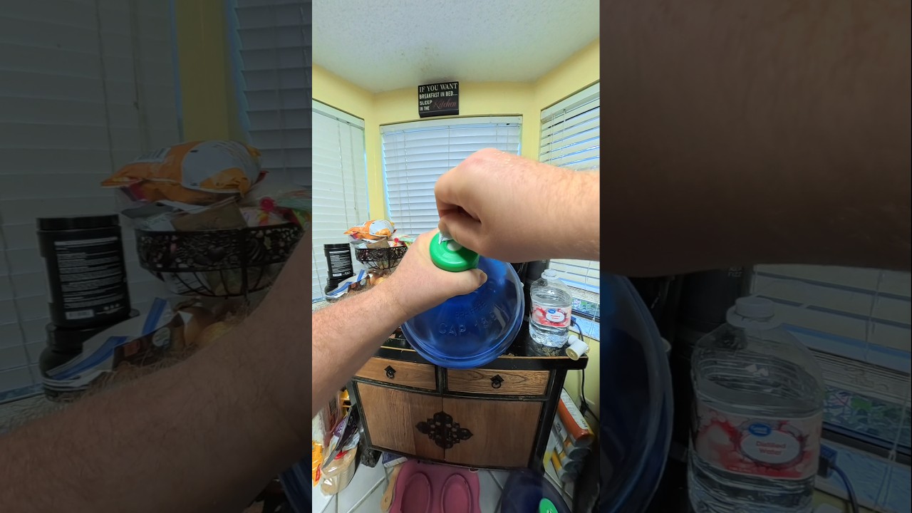 How to Replace a 5 Gallon Water Jug Like a Pro! #LifeSkills #HowTo #replacement #5gallonwaterjug